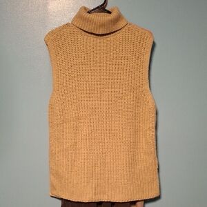 Sweet Baby Jane Tan Knit Sweater